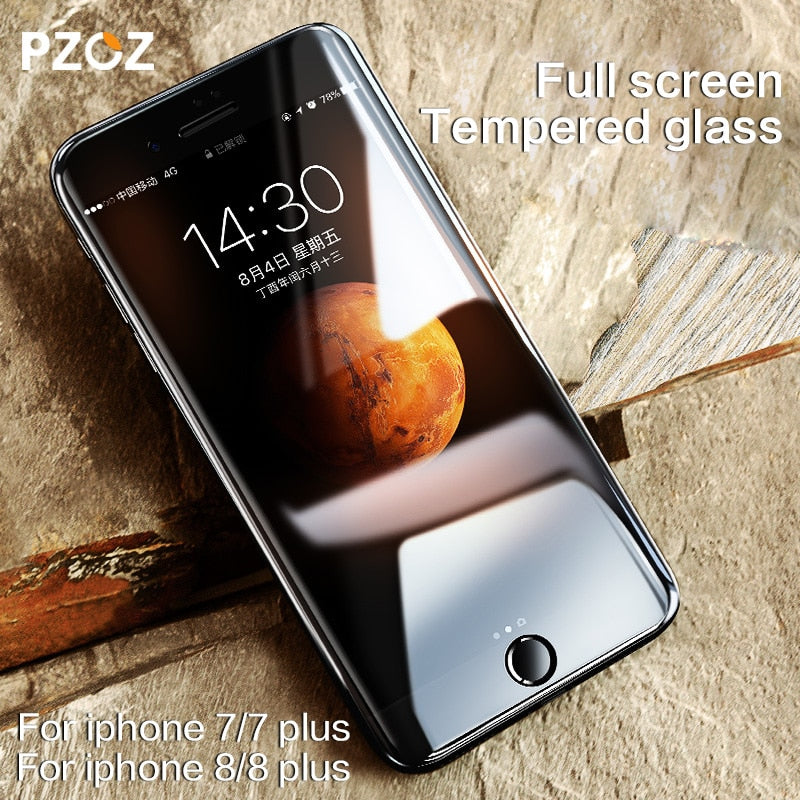 iphone 8 Glass Tempered Screen Protector Film 3D