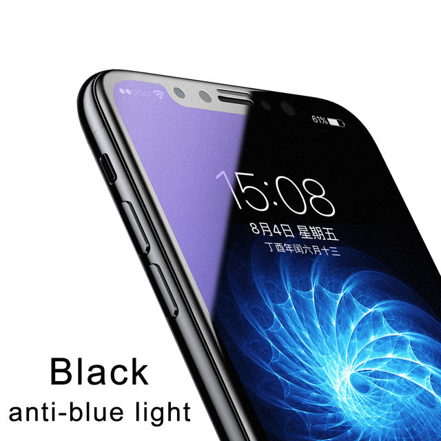3D Matte Glass For iPhone X PET Edge Frosted Tempered Glass For iPhone X Full Coverage
