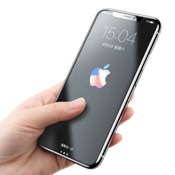Screen Protector For iPhone X Tempered Glass 0.25mm Ultra Thin Anti Fingerprint Protective Glass