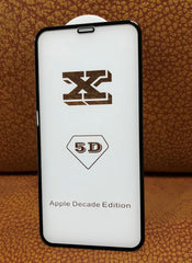 Suntaiho Cold Carving 5D Curved 9H Anti-dust Tempered Glass For iPhone X 4D / 3D