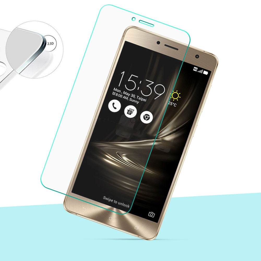 2Pcs Tempered Glass for Asus ZenFone 3 Deluxe ZS550KL Screen Protector