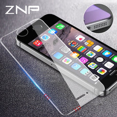 ZNP Ultra-thin Tempered Glass On The For iPhone 5S 5 SE 5C Screen Protector 9H Anti Protective Film Glass For iPhone 5 Se